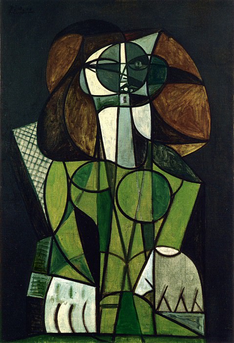 1946 Femme assise. Pablo Picasso (1881-1973) Period of creation: 1943-1961