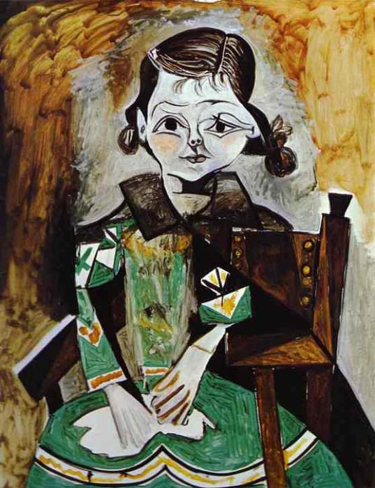 1956 Paloma Picasso. Pablo Picasso (1881-1973) Period of creation: 1943-1961