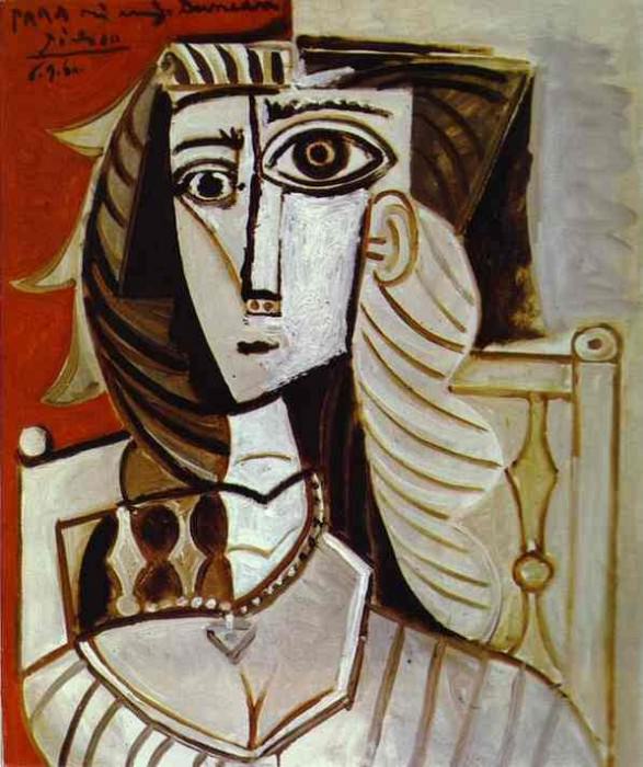 1960 Jacqueline. Pablo Picasso (1881-1973) Period of creation: 1943-1961