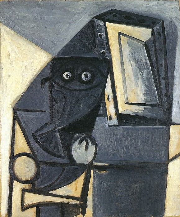 1947 Hibou sur une chaise 2. Пабло Пикассо (1881-1973) Период: 1943-1961