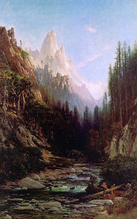 Томас Хилл (1829-1908). Американские художники