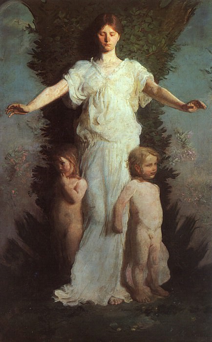 Thayer, Abbot H. (American, 1849-1921) 1. American artists