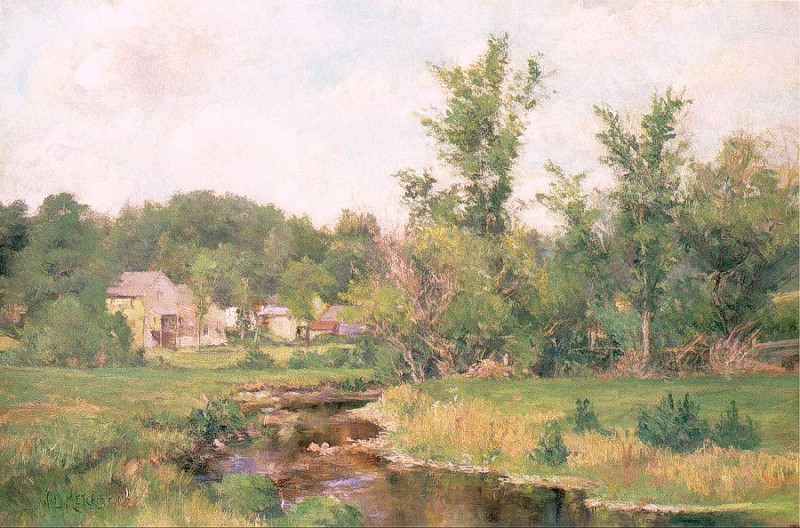 Metcalf, Willard Leroy (American, 1858-1925). American artists