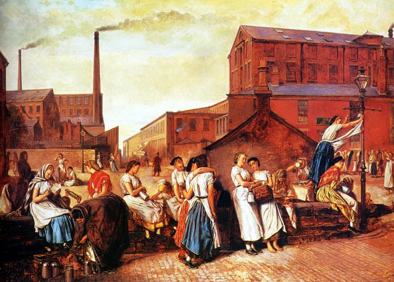 Crowe Eyre The Dinner Hour Wigan. American artists
