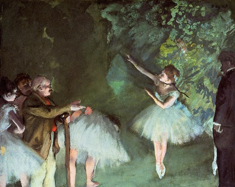 Репетиция балета. Эдгар Дега