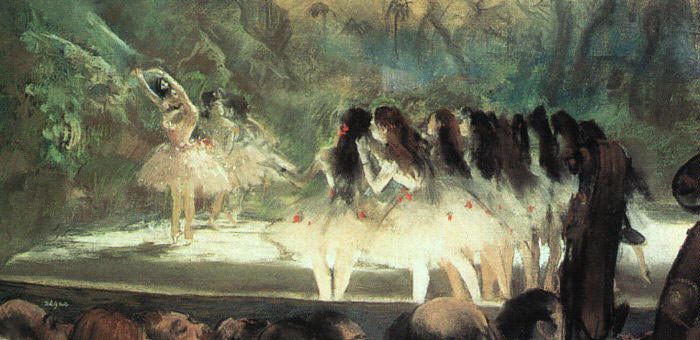 Ballet at the Paris Opera. Edgar Degas