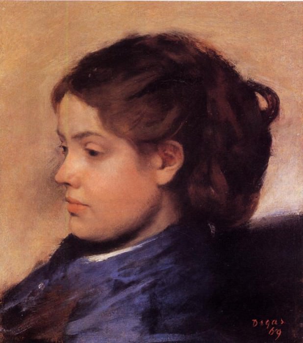 Emma Dobigny. Edgar Degas