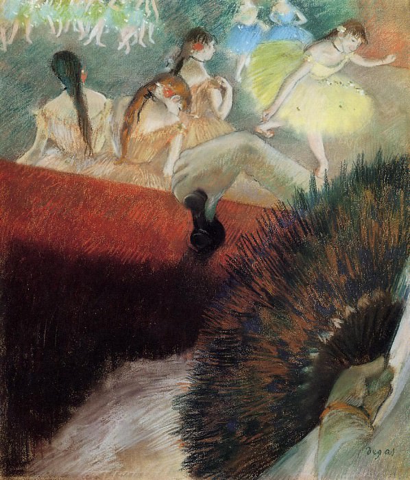 At the Ballet. Edgar Degas