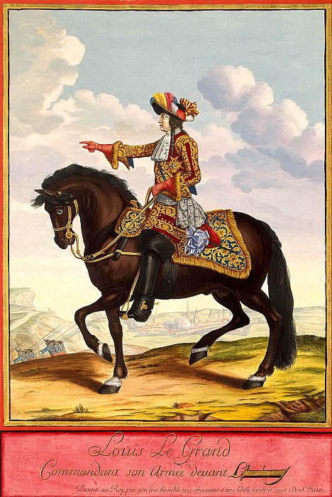 Saint-Jean, Jean de. Equestrian portrait of Louis XIV at the Battle of Cambrai. Hermitage ~ part 11
