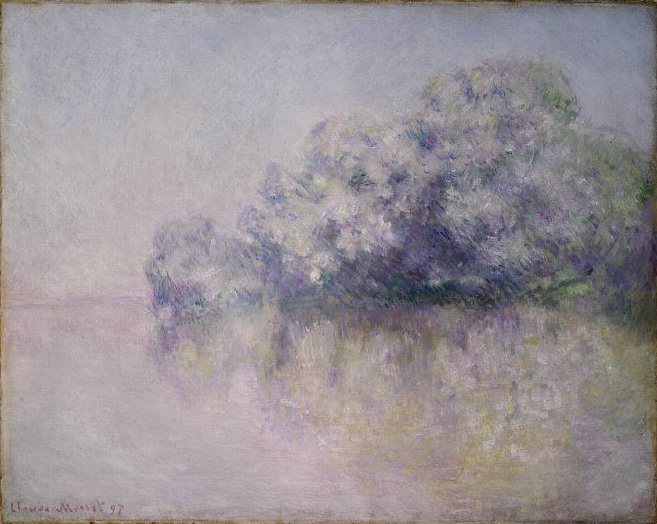 Claude Monet - Île aux Orties near Vernon. Metropolitan Museum: part 3