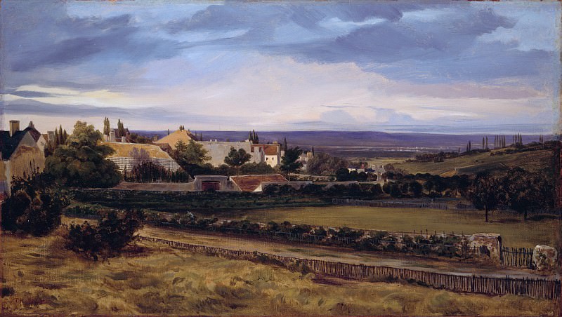 Théodore Rousseau - A Village in a Valley. Metropolitan Museum: part 3