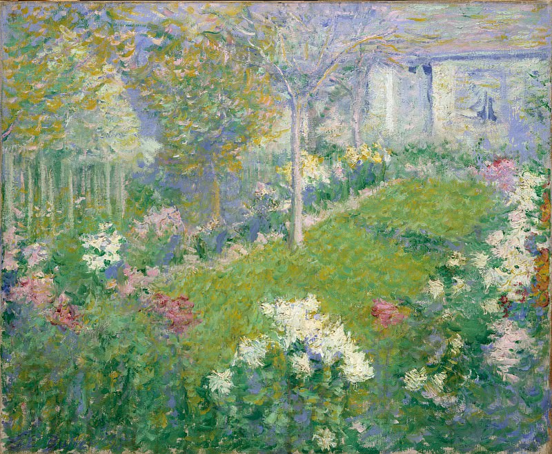 Theodore Earl Butler - Un Jardin, Maison Baptiste. Metropolitan Museum: part 3