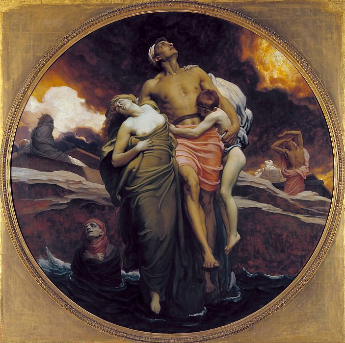 Lord Leighton Frederic - And the Sea Gave Up the Dead Which Were in It. Tate Britain (London)