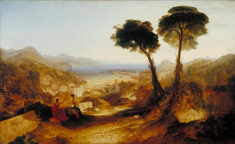 Joseph Mallord William Turner - The Bay of Baiae, with Apollo and the Sibyl. Tate Britain (London)