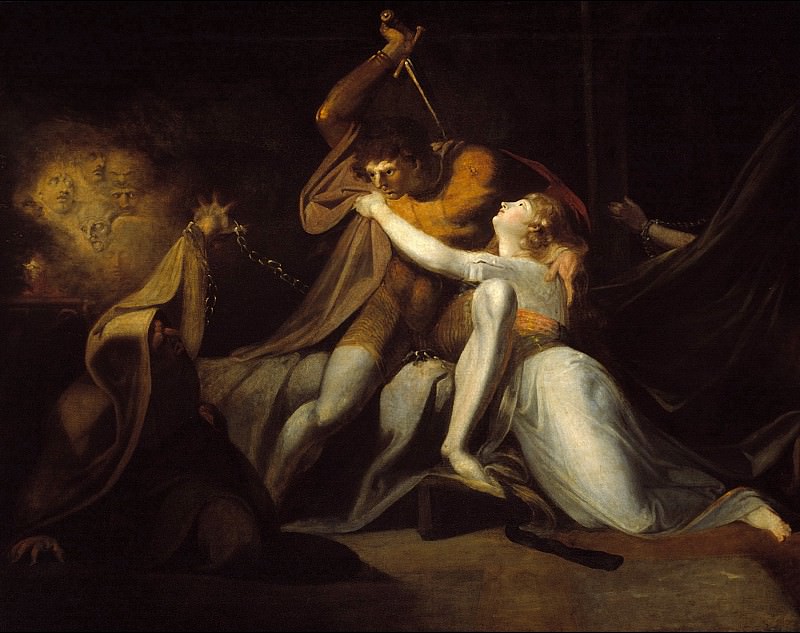 Henry Fuseli - Percival Delivering Belisane from the Enchantment of Urma. Tate Britain (London)