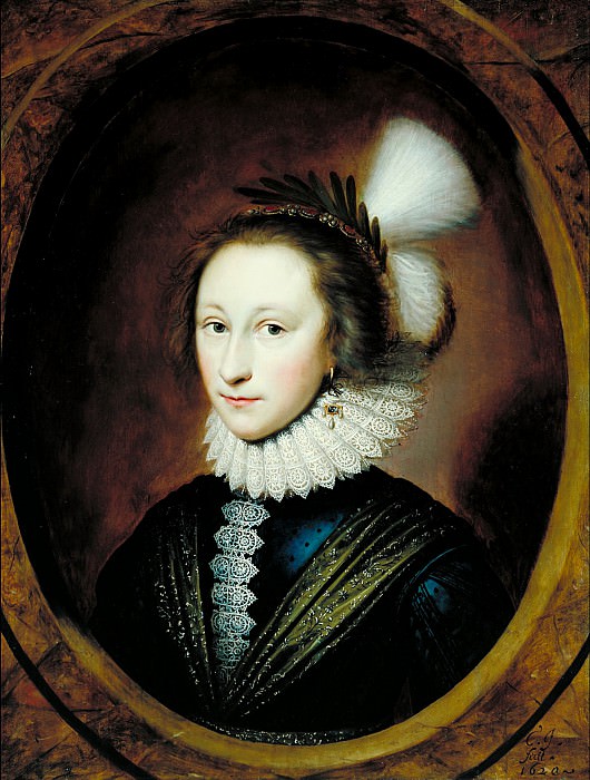 Cornelius Johnson - Portrait of Susanna Temple, Later Lady Lister. Tate Britain (London)