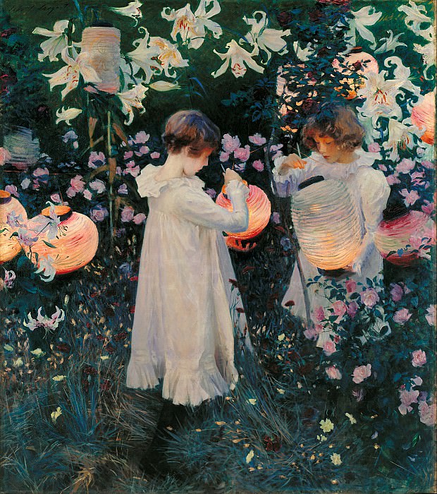John Singer Sargent - Carnation, Lily, Lily, Rose. Tate Britain (London)