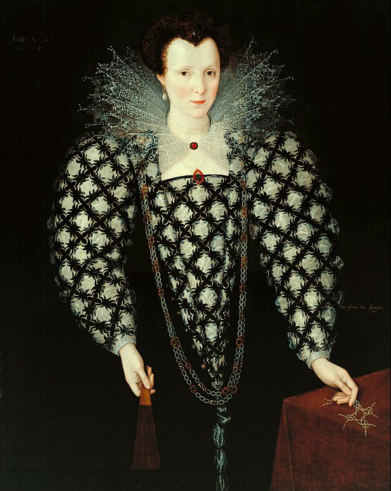 Marcus Gheeraerts II - Portrait of Mary Rogers, Lady Harington. Tate Britain (London)
