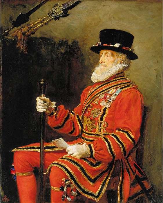 Sir John Everett Millais - The Yeoman of the Guard. Tate Britain (London)