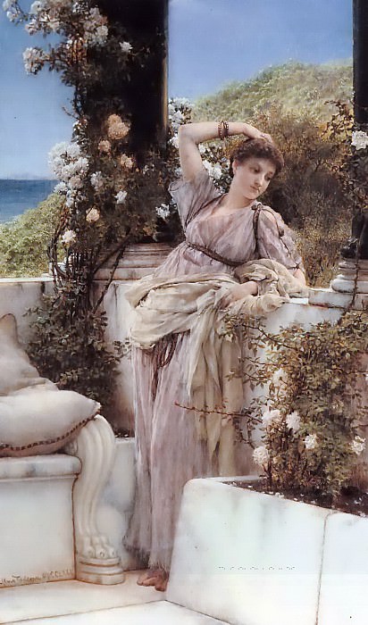 Thou Rose of all the Roses. Lawrence Alma-Tadema