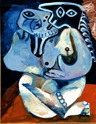 1970 LРtreinte 2. Pablo Picasso (1881-1973) Period of creation: 1962-1973