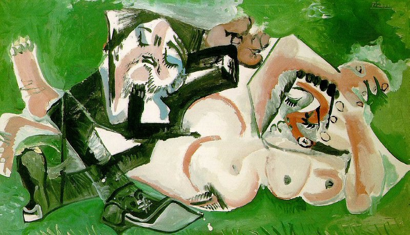 1965 Les dormeurs. Pablo Picasso (1881-1973) Period of creation: 1962-1973