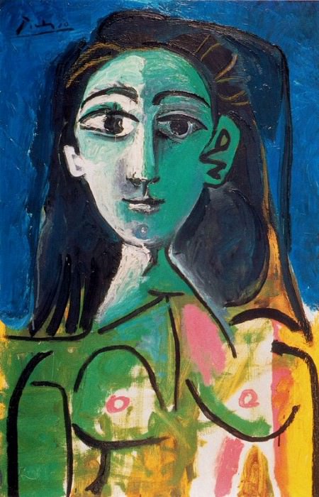 1963 Portrait de Jacqueline. Пабло Пикассо (1881-1973) Период: 1962-1973
