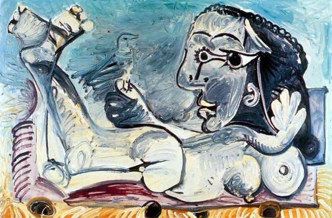 1968 Nu couchВ Е loiseau. Pablo Picasso (1881-1973) Period of creation: 1962-1973