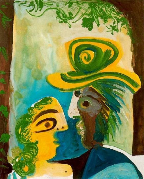 1970 Homme et femme. Pablo Picasso (1881-1973) Period of creation: 1962-1973 (Couple)