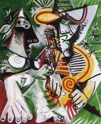 1969 Homme et femme 2, Пабло Пикассо (1881-1973) Период: 1962-1973