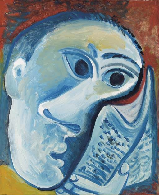 1971 La lecture. Пабло Пикассо (1881-1973) Период: 1962-1973