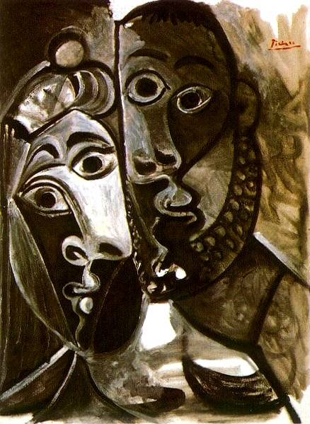 1969 Couple 1, Пабло Пикассо (1881-1973) Период: 1962-1973