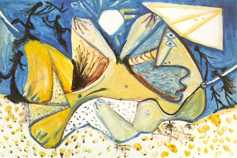 1971 Nu couchВ. Пабло Пикассо (1881-1973) Период: 1962-1973