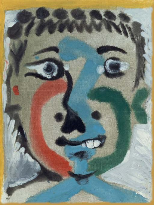 1964 TИte de garЗon. Пабло Пикассо (1881-1973) Период: 1962-1973