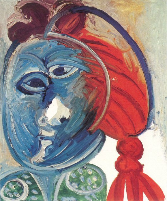 1970 TИte 3. Пабло Пикассо (1881-1973) Период: 1962-1973