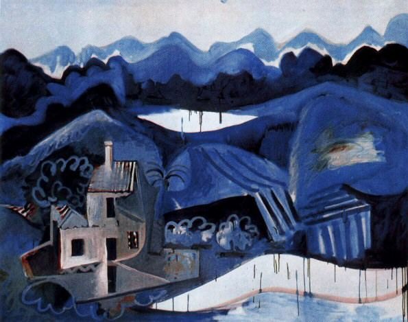 1963 Paysage Е Mougins. Pablo Picasso (1881-1973) Period of creation: 1962-1973