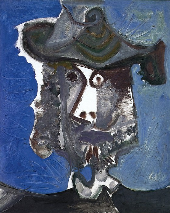 1972 TИte de mousquetaire 1. Pablo Picasso (1881-1973) Period of creation: 1962-1973