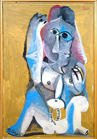 1969 Femme accroupie. Pablo Picasso (1881-1973) Period of creation: 1962-1973