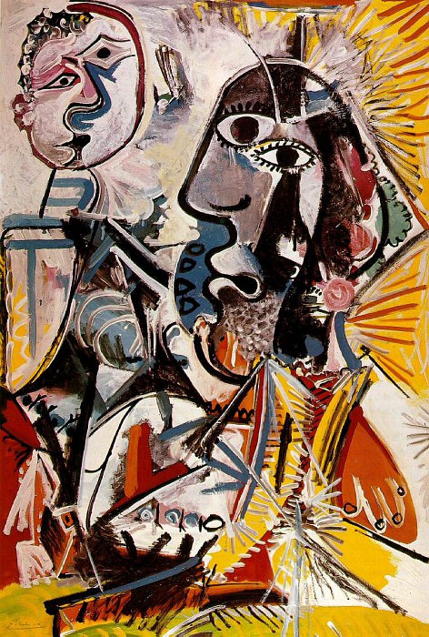 1969 Grandes tИtes. Пабло Пикассо (1881-1973) Период: 1962-1973