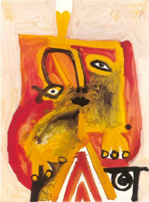 1971 Personnage 2. Пабло Пикассо (1881-1973) Период: 1962-1973