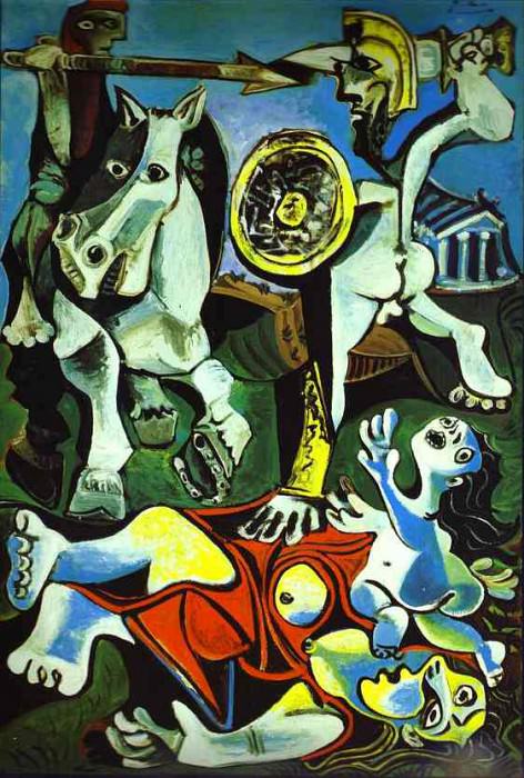 1963 L enlКvement des Sabines. Пабло Пикассо (1881-1973) Период: 1962-1973