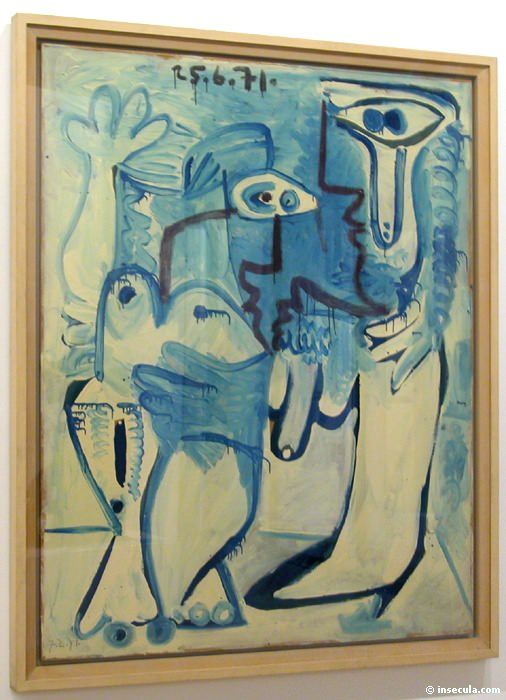 1971 couple. Pablo Picasso (1881-1973) Period of creation: 1962-1973