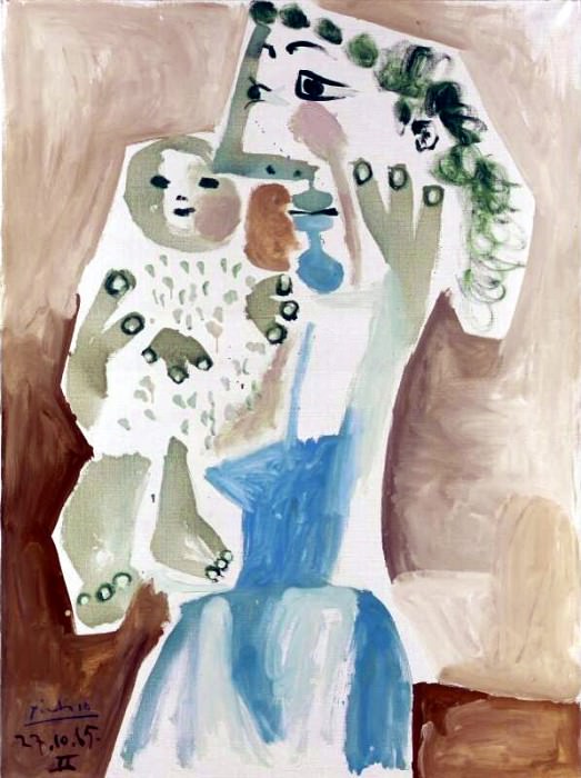 1965 MКre et enfant. Pablo Picasso (1881-1973) Period of creation: 1962-1973
