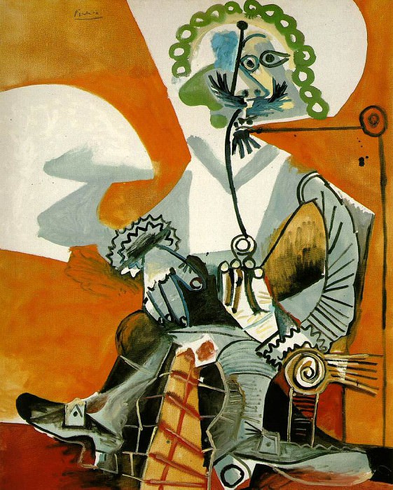1968 Mousquetaire Е la pipe 1, Pablo Picasso (1881-1973) Period of creation: 1962-1973