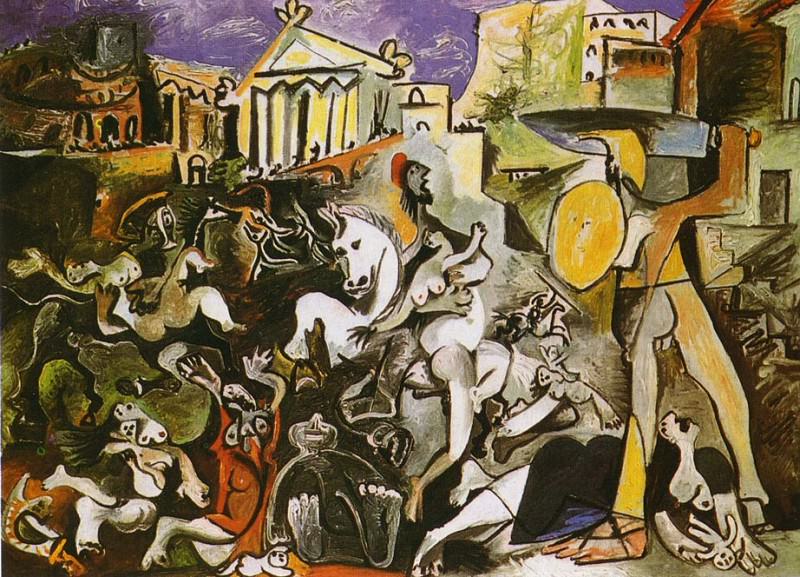 1962 LenlКvement des sabines (David) 1. Pablo Picasso (1881-1973) Period of creation: 1962-1973