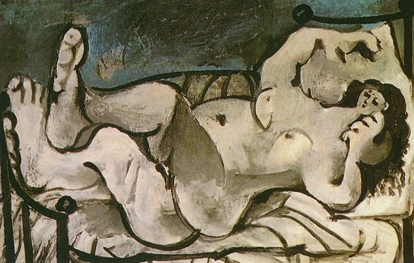 1964 Femme nue couchВe. Pablo Picasso (1881-1973) Period of creation: 1962-1973