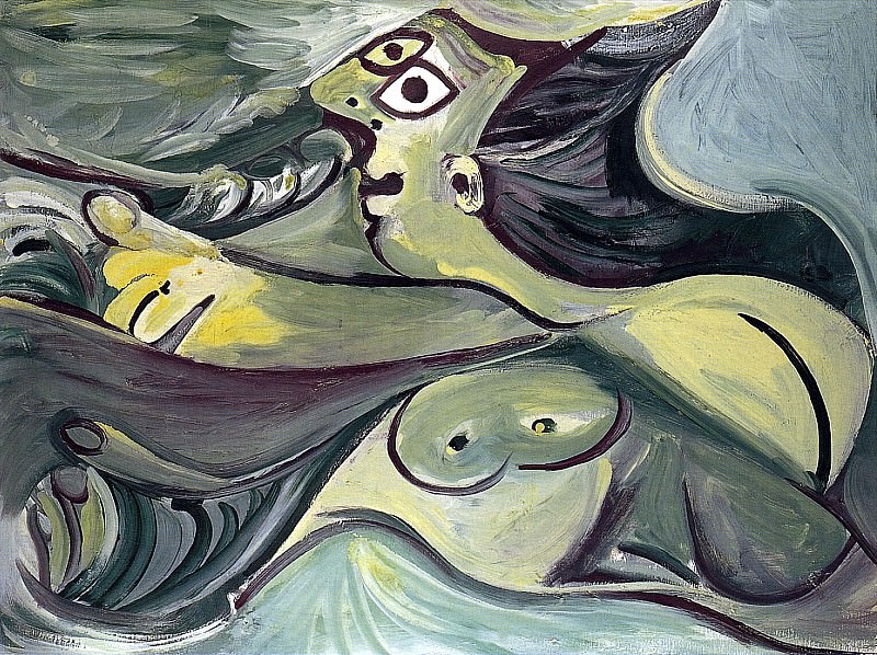 1971 Baigneuse. Pablo Picasso (1881-1973) Period of creation: 1962-1973