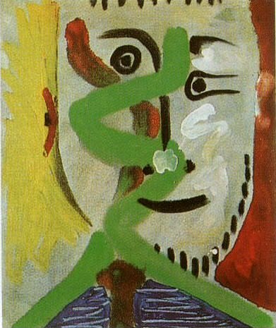 1964 TИte dhomme IV. Pablo Picasso (1881-1973) Period of creation: 1962-1973