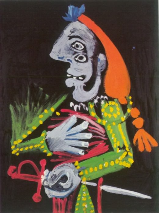 1970 Buste de matador 1. Пабло Пикассо (1881-1973) Период: 1962-1973