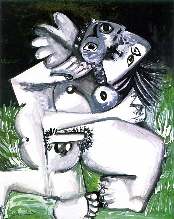 1969 LВtreinte. Пабло Пикассо (1881-1973) Период: 1962-1973